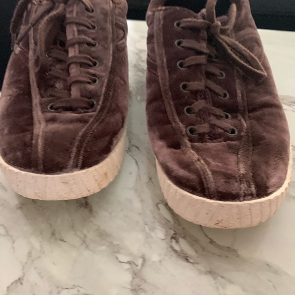 Madewell x Tretorn Nylite Plus velvet sneakers - Picture 7 of 7